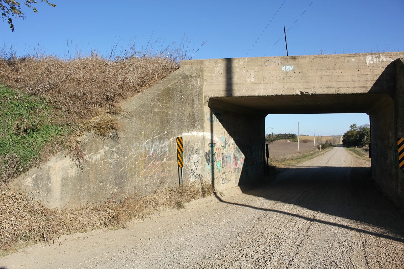 West abutment